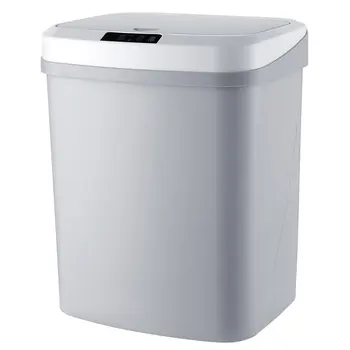 

Intelligent Sensor Trash Can Household Mute Electric Cover Trash Can Charging Version Induction Plus Vibration