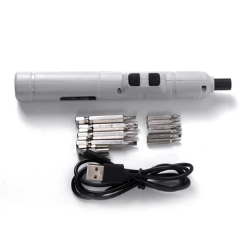 

Electric DC 3.6V Mini Lithium Cordless Power Screwdriver Tool Rechargeable USB