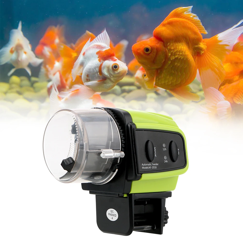 Niceyard 1 Pcs Digital Display Automatic Fish Timer Feeder Food Feeding