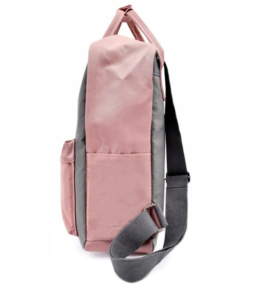 Популярные женские холщовые рюкзаки карамельных цветов водонепроницаемые