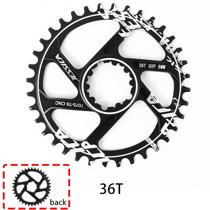GXP велосипедная Звездочка MTB велосипед с фиксированной передачей коленчатый набор узкий широкий велосипед цепи кольцо 32T 34T 36T 38T для SRAM GXP XX1 X9 XO X01 кривошипно