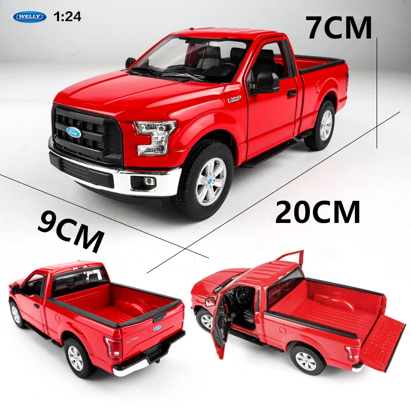 WELLY 1:24 F-150 пикап автомобиль сплав модель автомобиля моделирование автомобиля украшение коллекция подарок игрушка Литье под давлением модель