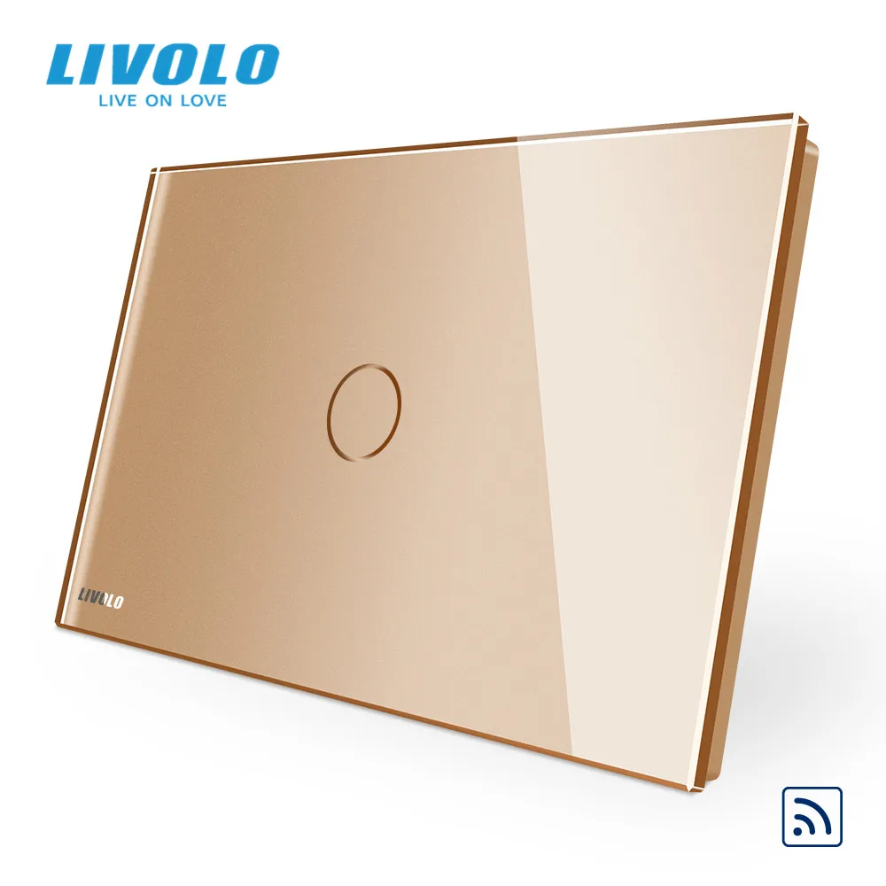 LIVOLO US C9 стандартный настенный сенсорный светильник с выключателем светодиодный