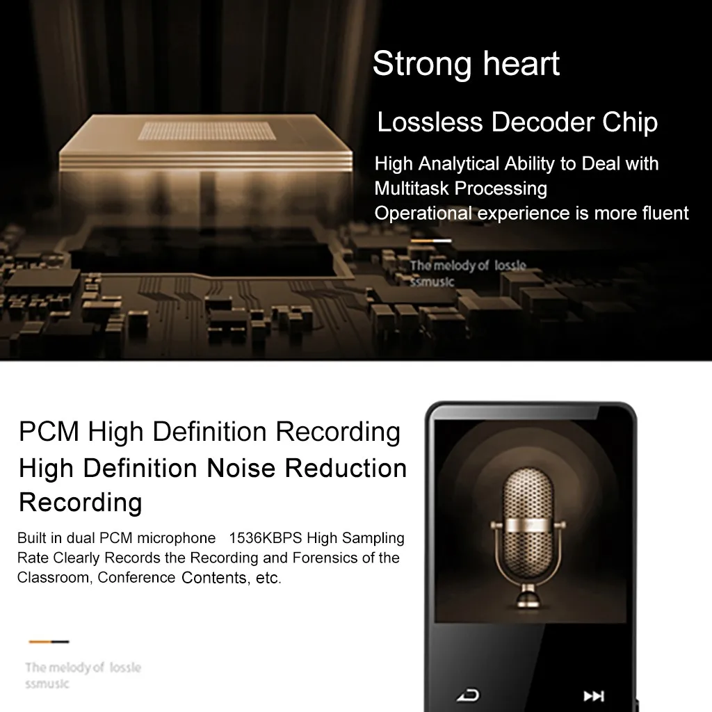 Мини Bluetooth MP3 плеер 4 Гб с FM медиа сенсорной клавишей спортивные музыкальные колонки 2,4 дюймов TFT lcd цветной экран 128 ГБ TF MP3# G1