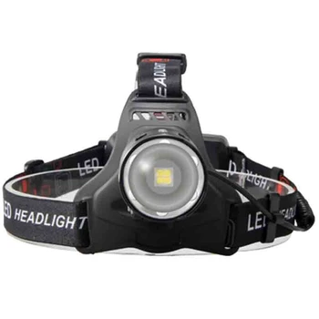 

Xhp50 Usb Charging Zoom Outdoor Strong Light Headlamp Headlamp Wearing Aluminum Alloy Headlamp(Containing Battery)