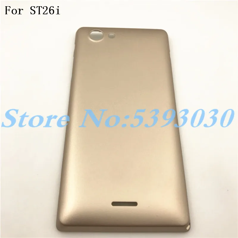 Оригинальная Задняя крышка батареи для sony Ericsson Xperia j ST26i ST26 корпус крышка батареи задняя крышка с логотипом