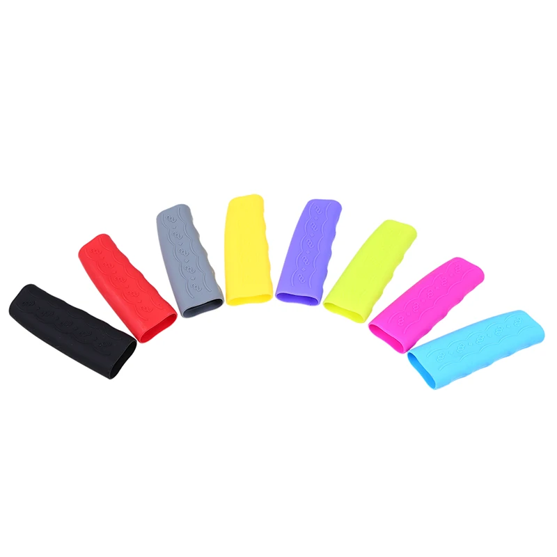 Car Handbrake Rubber Handle Cover Antislip Univeral Fit Handle Cap Non-combustible Material Auto Accessories hand brake cover car interior accessories