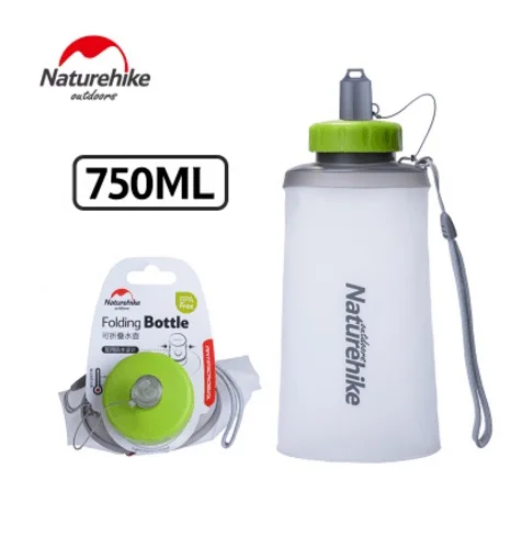 Складная Силиконовая бутылка для воды 750 мл|water bag|sports water bagcamping bag |