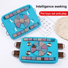 

Educational Dog Feeder Toys Leaking Food Box Pet Food Dispenser Training Interactive Toys Small Large Dog Cat Pet Puppy Supplies
