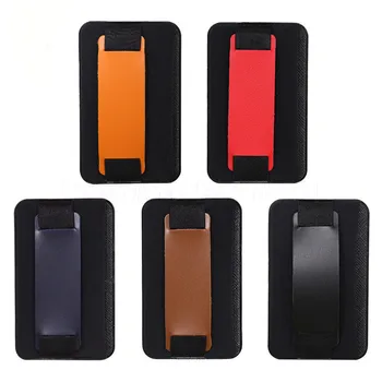 

The Micro Wallet Invisible and Foldaway Stand Paper-thin Magnetic Wallet Self-adhesive Mobile Phone Card Holder