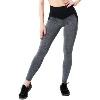 

Running Sport Tights Women Mention Hip Gym Yoga Capri Pants Tummy Control Fitness Athletic Leggings #BL5