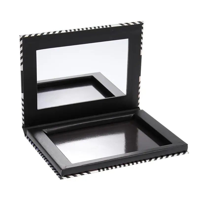 

Empty Magnetic Palette with Mirror Eyeshadow Organizer Creative DIY Refill Cosmetics Box for Blusher Lip Gloss