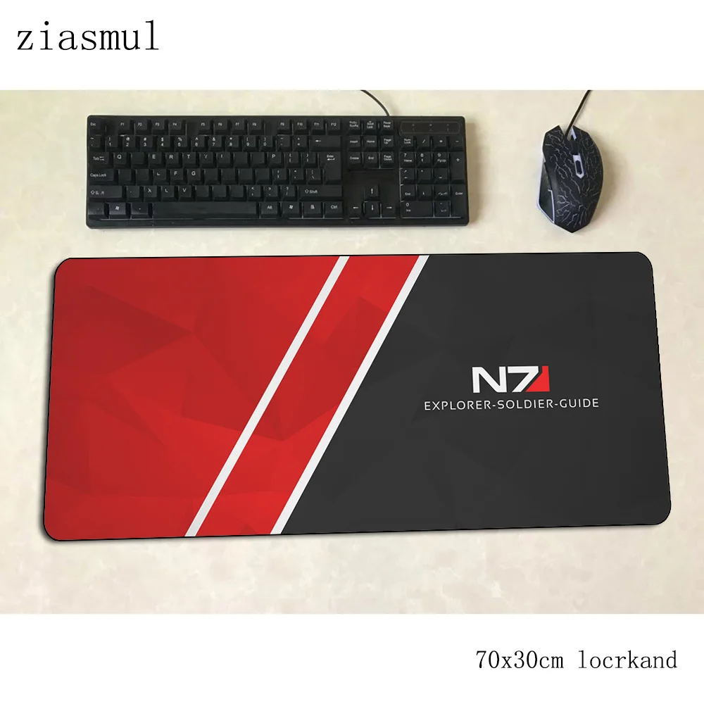 N7 коврик для мыши, подарок на Хэллоуин, компьютерный коврик 700x300x3 мм, игровой коврик для мыши, большой модный коврик для мыши, клавиатура, игры, ПК, геймерский стол