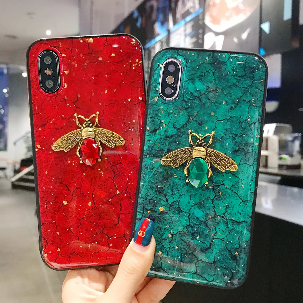 Чехол Bling Bee для телефона Xiaomi redmi Note 8 7 6 5 Pro 4 4X Plus 6A 7A 8A S2 K20 чехол с мраморным