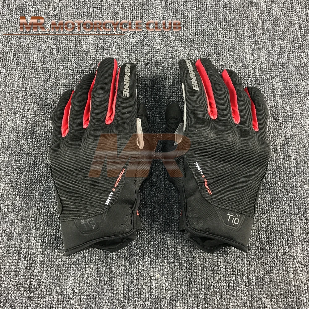 Komine GK-183 3D сенсорный экран сетки защиты перчатки для мотоцикла, для улицы MX Велоспорт Спорт Мотоцикл Летние Перчатки