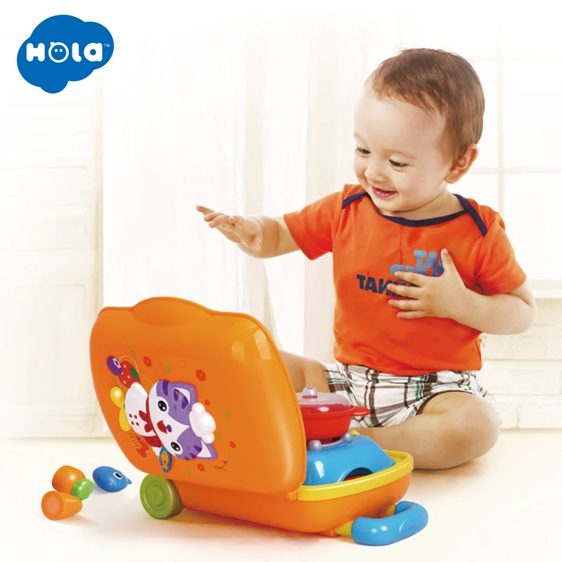 HOLA TOYS 3108 детские игрушки для детей Дорожный чемодан для пикника