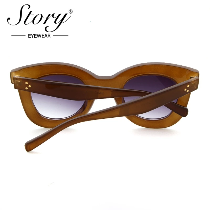 Очки солнцезащитные женские в стиле ретро ST016|designer shades|flat top glassesdesigner sunglasses |