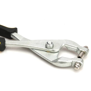 

Manual Punching Pliers Iron Sheet Aluminum Edge Puncher Metal Sheet Punching Pliers Opening Tool