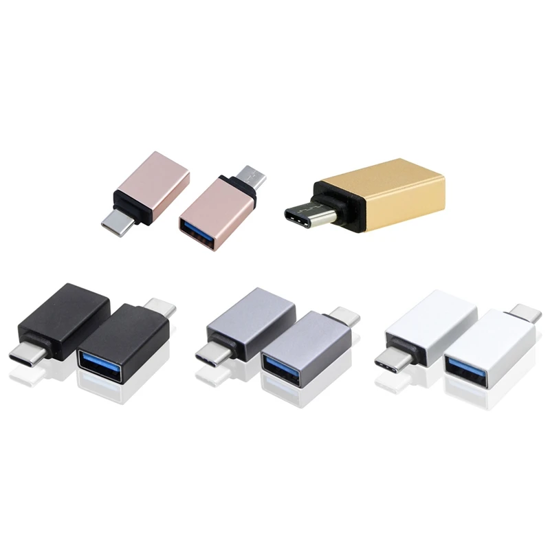 USB type c otg адаптер быстрый тип C к usb 3,0 конвертер usb-c type-c зарядка с синхронизацией данных кабель для samsung huawei Xiaomi MacBook