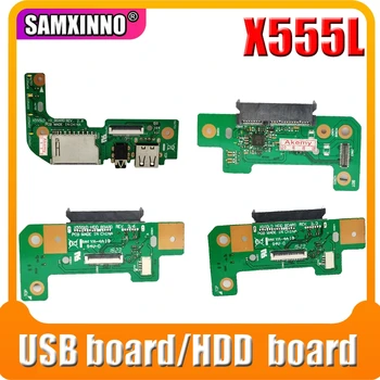 

X555LD HDD BOARD REV3.3 3.6 3.1 2.0For Asus X555LD X555LA X555LJ X555LN X555LP R556L VM590L Y583L HDD Hard Drive Board USB board