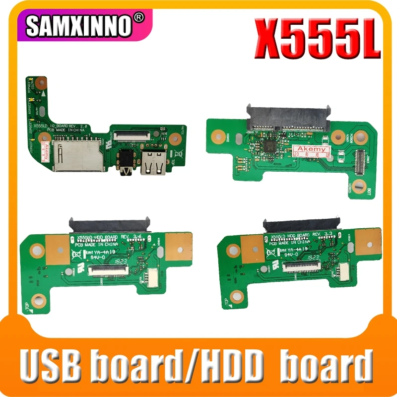Плата для жесткого диска X555LD REV3.3 3 6 1 2.0For Asus X555LA X555LJ X555LN X555LP R556L VM590L Y583L|interface|interface