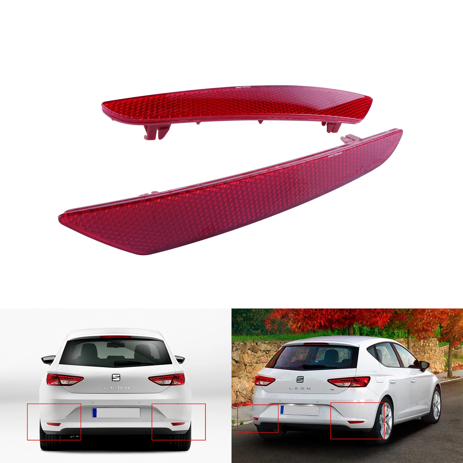 

Задний фонарь заднего бампера для Seat Leon Stylance 13-19