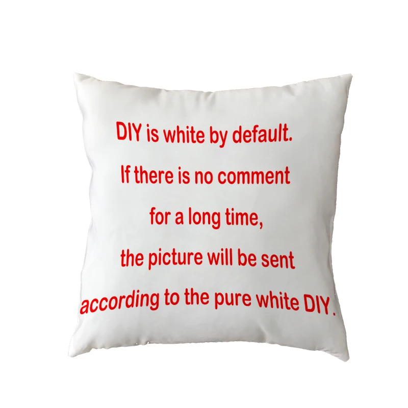 Оригинальный чехол для подушки с индивидуальным изображением сделай сам