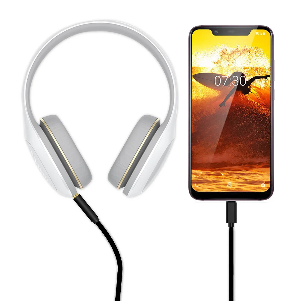 Usb type C до 3,5 мм разъем аудио кабель AUX Наушники адаптер Женский динамик автомобильный шнур AUX для huawei mate 10 20 P10 MI8 AUX кабель 1 м