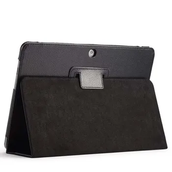 

For Samsung Galaxy Tab 2 10.1 P5100 P5110 Tablet Case Litchi Pattern Leather PU Stand Folio Protective Skin Cover+Protector Film