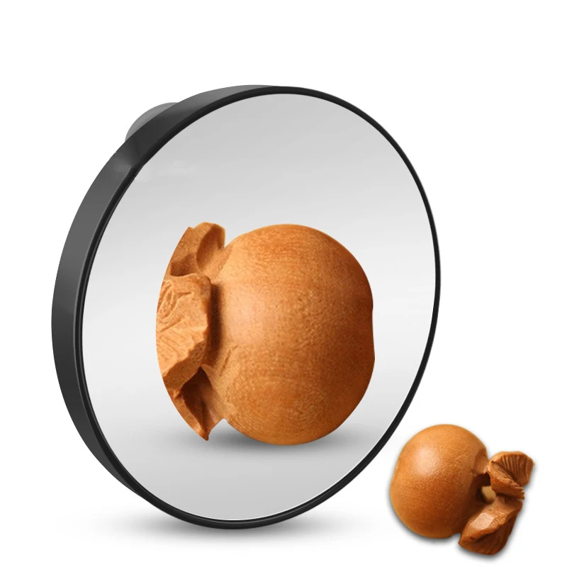

8.8 cm Round Sucker Mirror 10x Zoom Makeup Mirror Cosmetic Tool