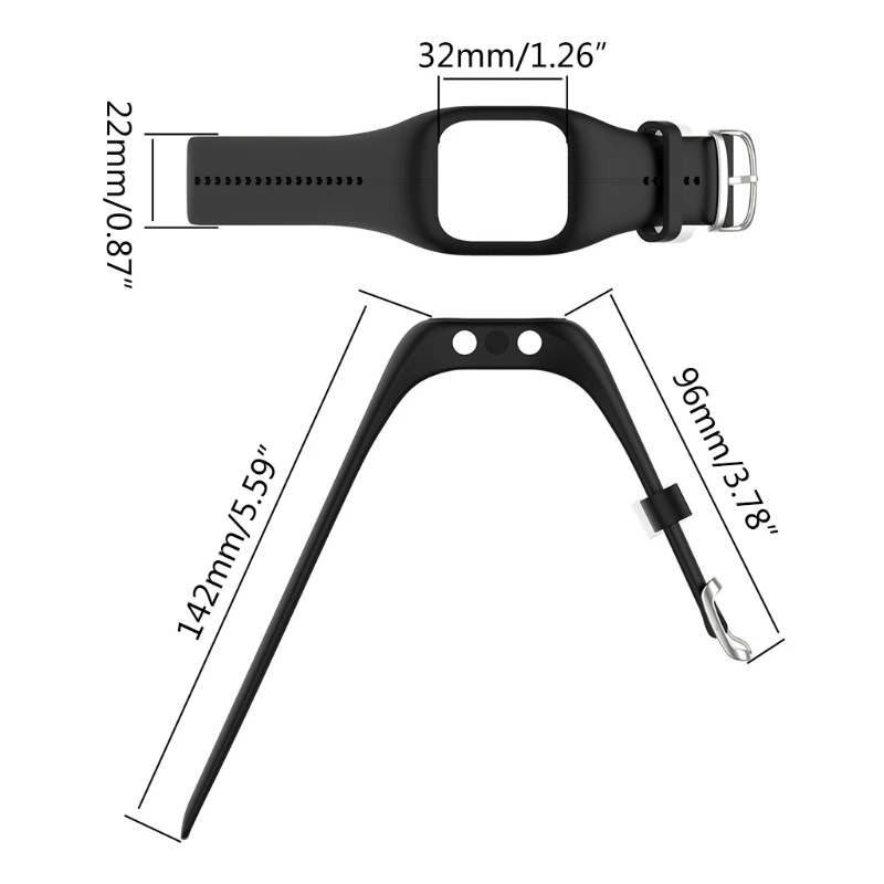 Silicone Replacement Wristband