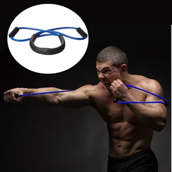 

MMA Shadow Boxing Resistance Band Rubber Speed Training Pull Rope Muay Thai Karate Crossfit Workout Power Strength Equipment