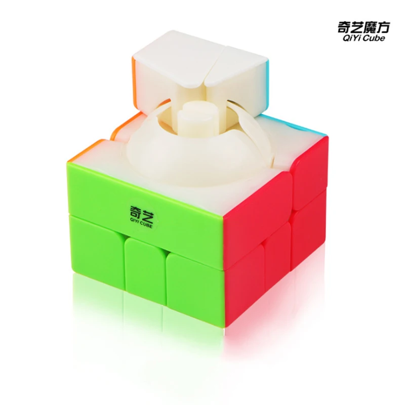 QiYi QiFa SQ1 разноцветный волшебный куб cubo magico образовательные игрушки для детей и