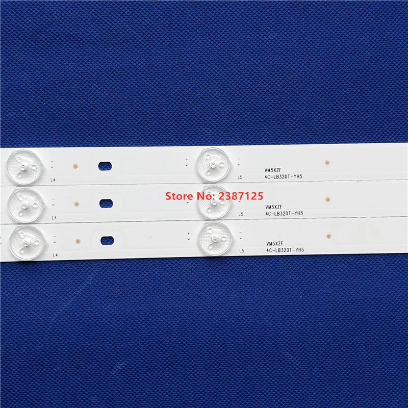 TOT_32B2500-3X7 006-P2K1908B 4C-LB320T-YH5 Ph32f33dg Ph32f33 32L2303C 32L2308C LE32M12 LE32M16 LE32M12B용 LED 스트립 7램프