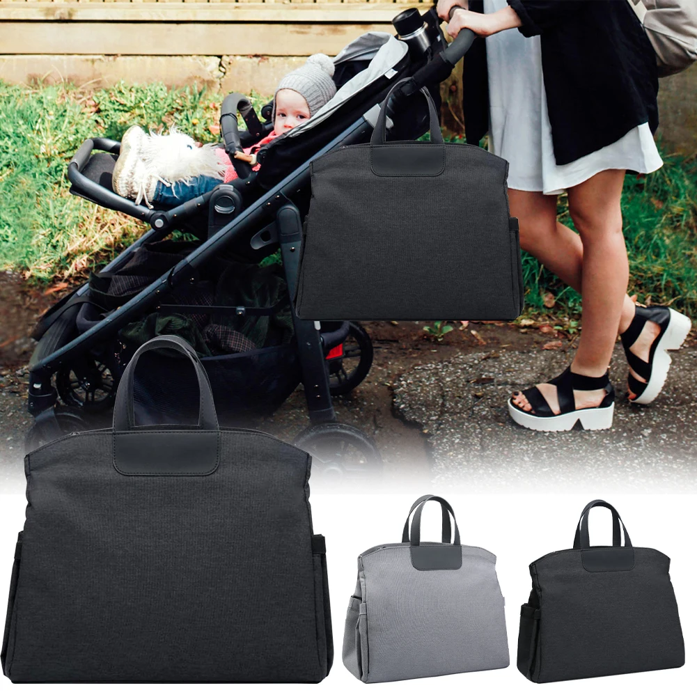 Сумка для подгузников на одно плечо, сумка для подгузников, органайзер для детской коляски, для мамы, с изолированным мультикарманом, большая вместительность, многофункциональная