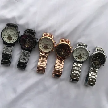 

2020 Men Watch Luxury Top Brand Men Classic Fashion casual Mechanical Wrist watch Business Stainless Steel waterproof Watch