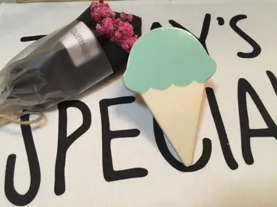 A Деревянный держатель для ключей крюк в стену DIY Nordic Стиль Костюмы вешалка для детей подарок на день рождения с рисунком кактуса в минималистском стиле детской комнаты украшения - Цвет: A