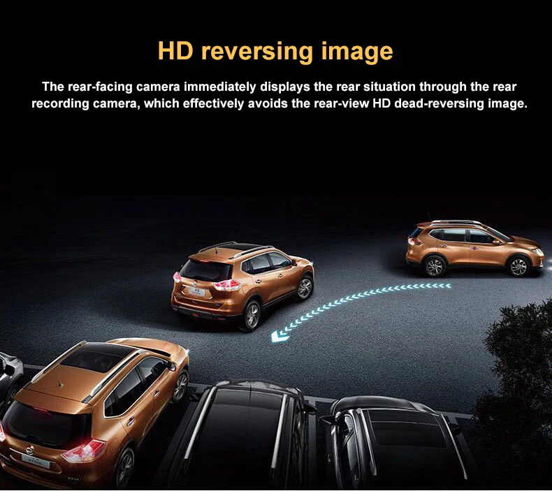 Автомобильные видеорегистраторы Dvr зеркальный видеорегистратор Full HD 1080P Автомобильная камера с двумя объективами видеорегистратор ночного видения g-сенсор регистратор видеорегистратор