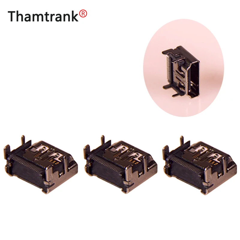 HDMI гнездо 19Pin разъем USB клеммы адаптер 19P HD интерфейс для