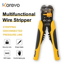 Crimper Cable Cutter Automatic Wire Stripper Multifunctional Stripping Tools Crimping Pliers Terminal