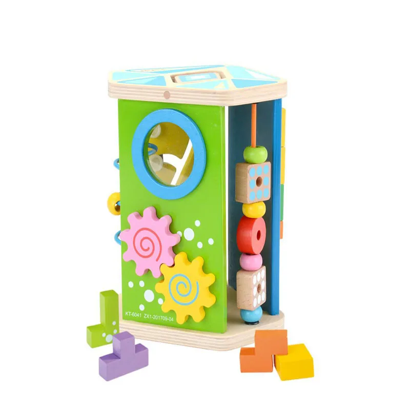 3D деревянная игрушка-головоломка для детей развитие интеллекта многофункциональная комбинированная игрушка детский подарок