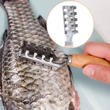 Кухонная рыбья кожа щетка соскабливание Рыбная чешуя щетка терки кухонные инструменты быстрое удаление рыбьего ножа Овощечистка, рыбочистка скребок