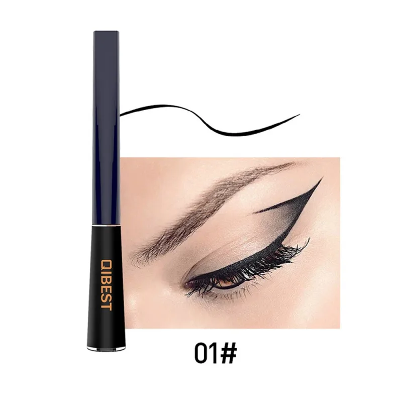 12 Color Matte Eyeliner Liquid Pen Waterproof Long Lasting Quick Drying Smooth Sexy Charming Eyeliner Pen Makeup Good Use - Цвет: 01