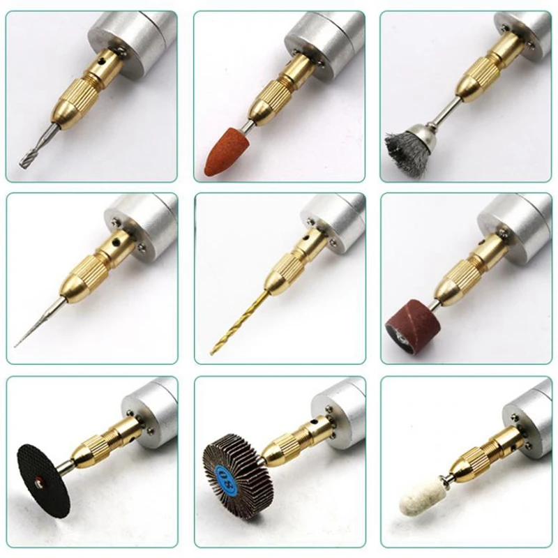 Мини Dc 5 V-6 V 180 ручной Электрический миксер для теста ручная дрель Usb Rotary Tool Set с 0,4-3,4 трехкулачковый патрон и шестигранный Wrenchfor дерева нефрита драгоценный камень S