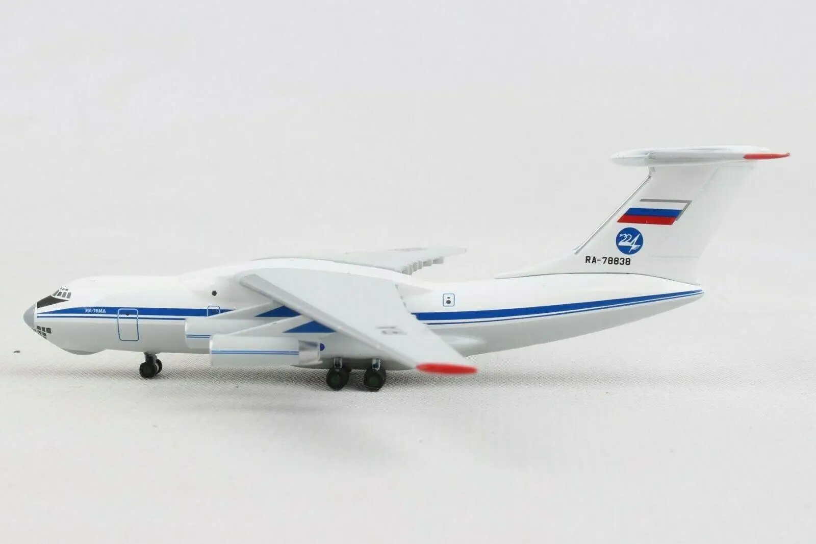 Herpa 224th страна полета авиационной группы IL-76 транспортный самолет 1/500 литой самолет модель самолета