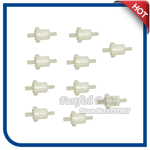 10 pcs Линейный масляный фильтр для Yamaha 115130150, 175HP фильтр 1 646-24251-02-00 - Цвет: 10 pcs