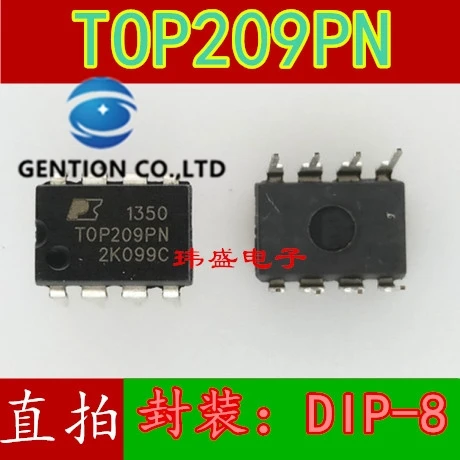 

10PCS TOP209 TOP209PN DIP-8 power management chip DIP integrated block in stock 100% new and original