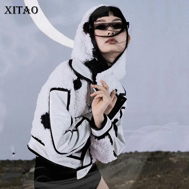 XITAO популярной расцветки свободный жакет Женская одежда Корея мода один нагрудный карман небольшой свежий миноритари пальто Топ WLD3000