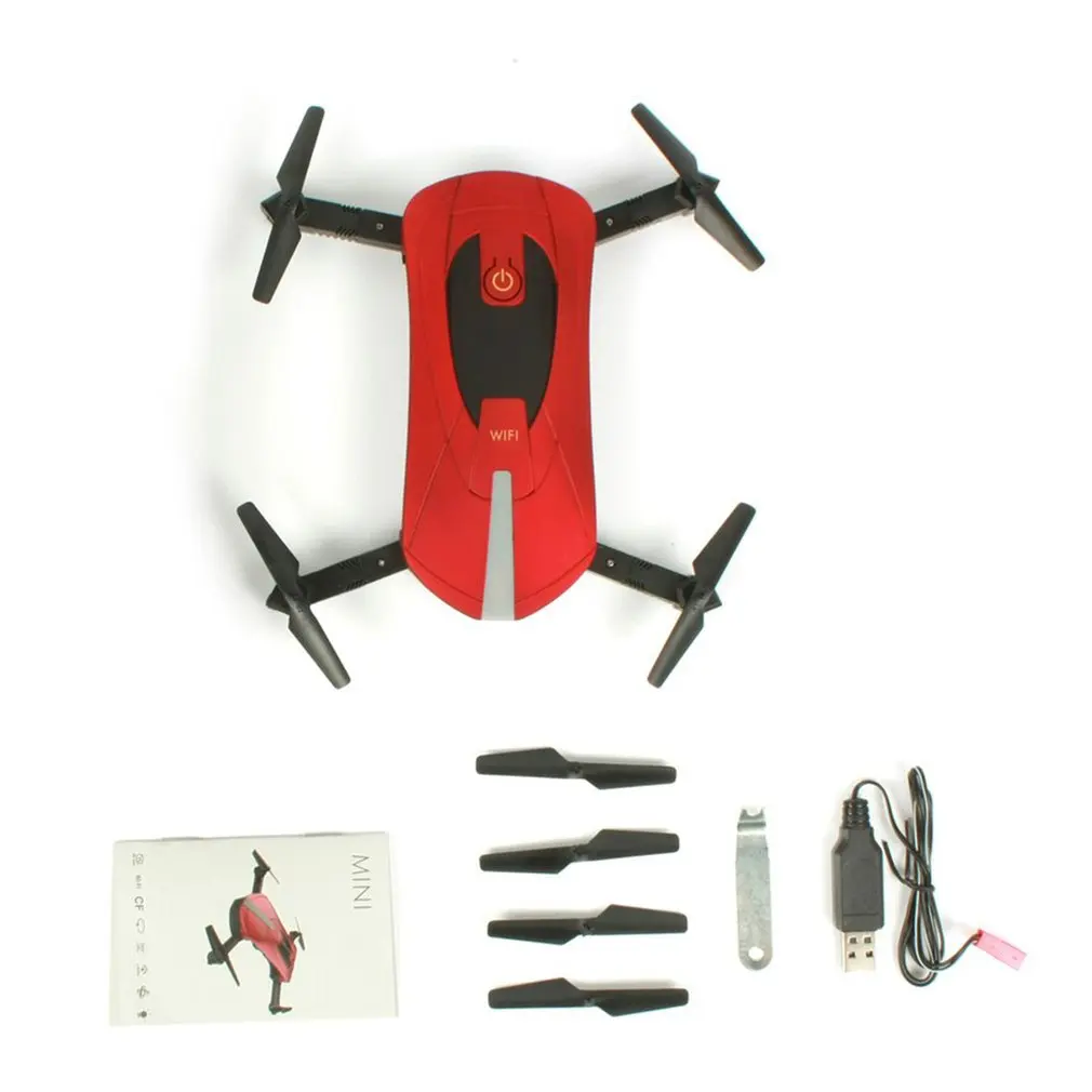 

JD-18 2.4G Wifi FPV 30W/200W Camera Foldable 6-Axis Gyro Drone With 3D-Flip Altitude Hold Headless Mode With/Without Transmitter