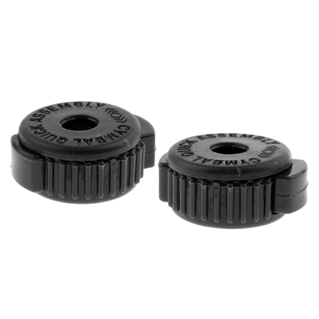 2pcs ABS Drum Set Cymbal Quick Assembly Mate Replacement Accessories 2pcs ABS Drum Set Cymbal Quick Assembly Mate Replacement Accessories